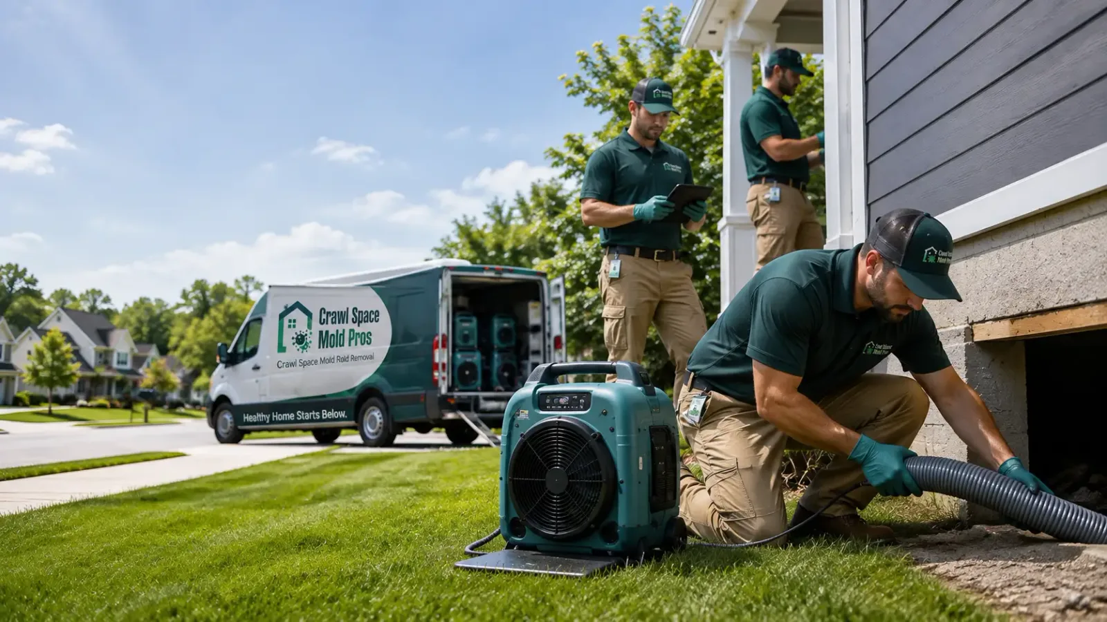 Crawl Space Mold Removal in Nora, IL